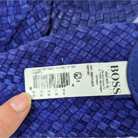 Hugo Boss Lrg Braided leather Belt - Picture 5 of 6